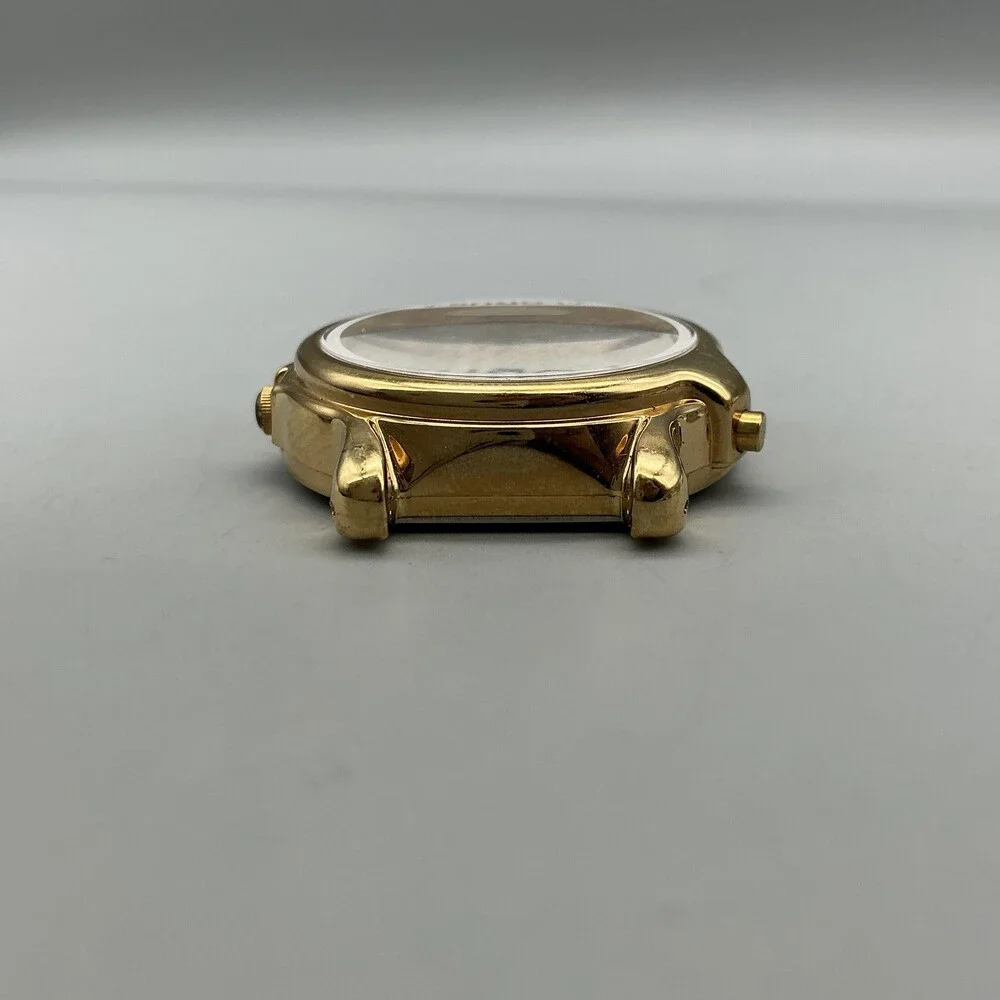Vtg Lorus Musical Mickey Mouse Boys Watch 33mm Gold Tone For Parts Not Running